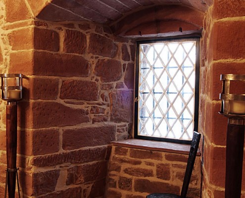 tower-hallway-detail luxury self catering in the Borders