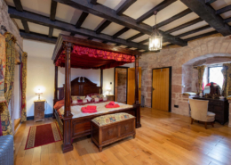 brackenhill-tower-bedroom-1 Four poster at Brackenhill Tower – Luxury Self Catering accommodation