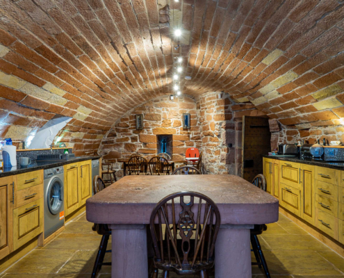 brackenhill-tower-kitchen-4 Kitchen area at Brackenhill Tower – Luxury Self Catering in Cumbria