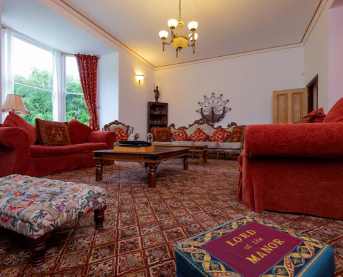 brackenhill-tower-living-2 Salon at Brackenhill Tower – Luxury Self Catering in Cumbria